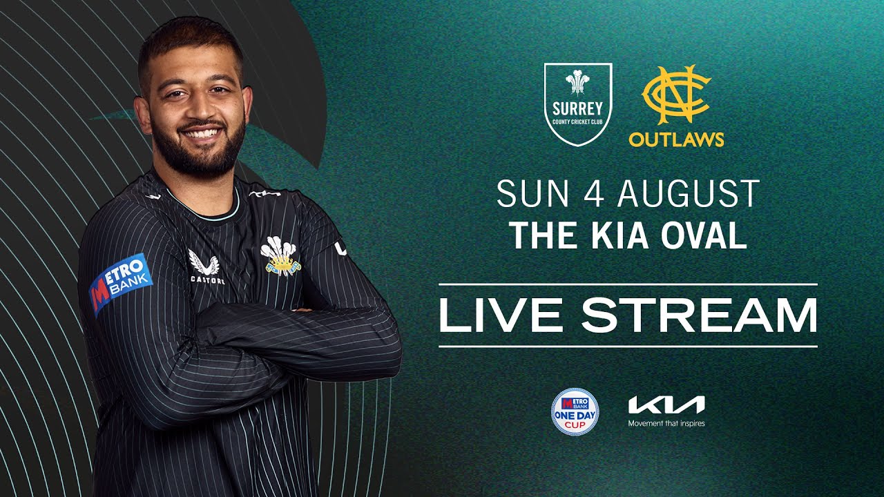 ⚪ LIVE - Surrey vs Nottinghamshire (Metro Bank One Day Cup)
