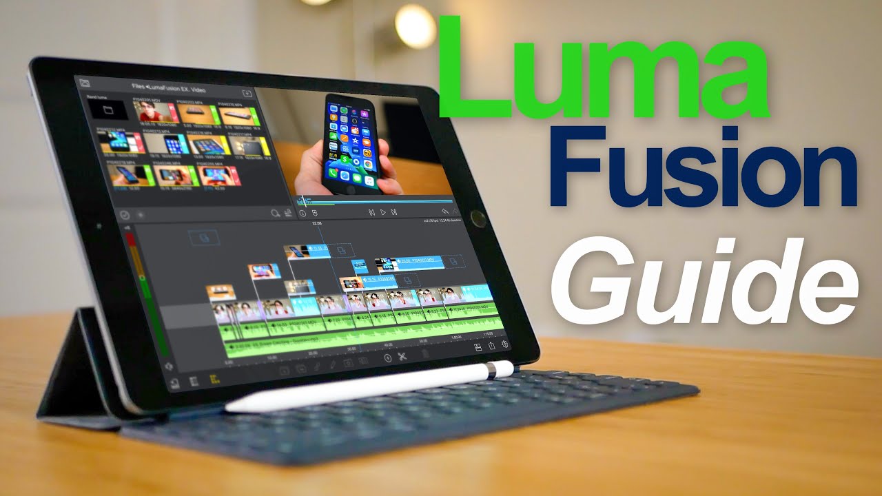 LumaFusion Tutorial for Beginners - Video Editing on the 7th Gen iPad!
