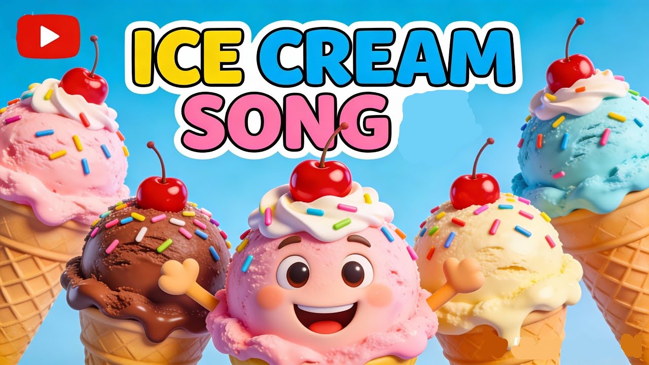 🍦 Ice Cream Song | Fun Kids Song for Children 🎶