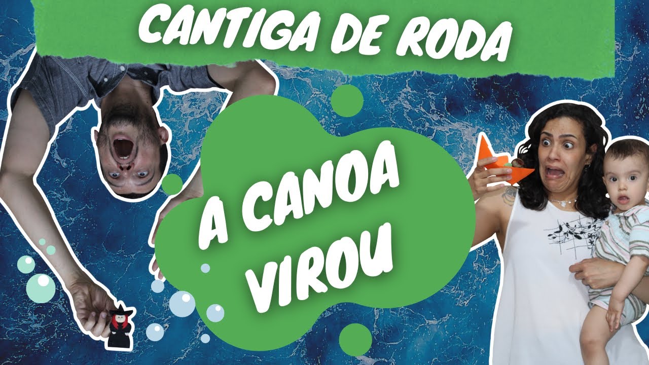 Brincadeira de roda animada - A canoa virou | Oficina de musicalização