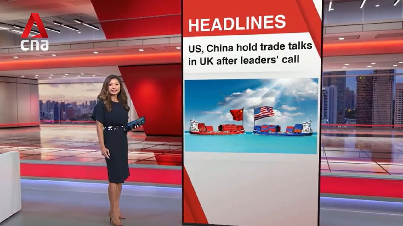 US and China head to trade negotiating table in London | East Asia Tonight (Jun 9)