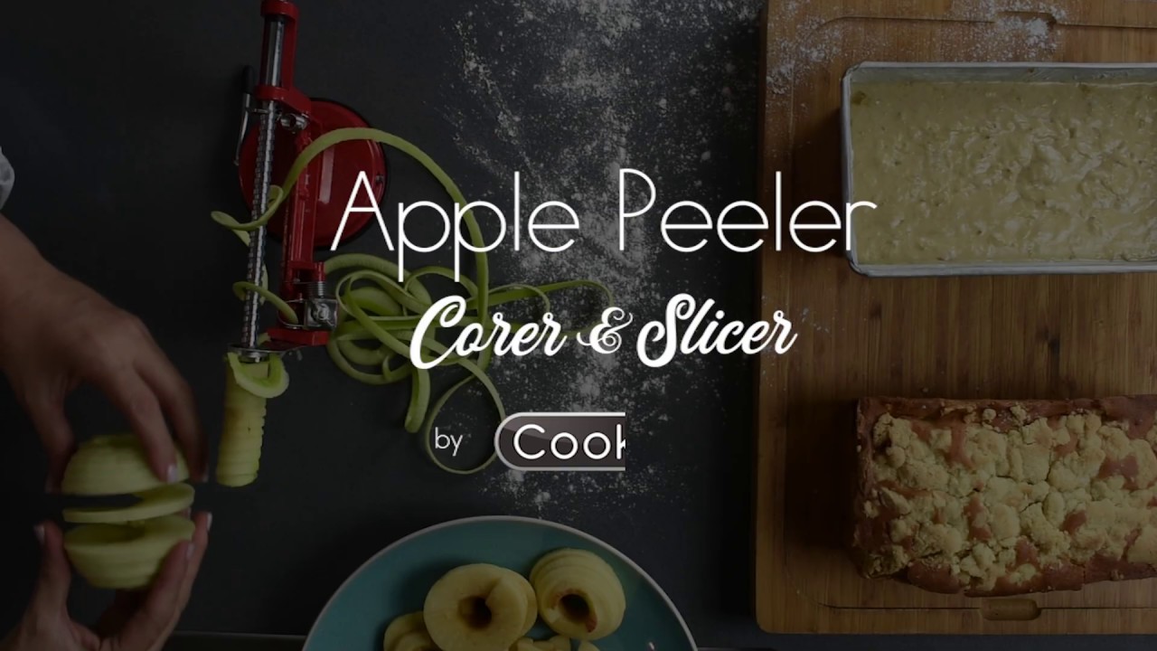 How to use our apple peeler, corer and slicer | Cookpal