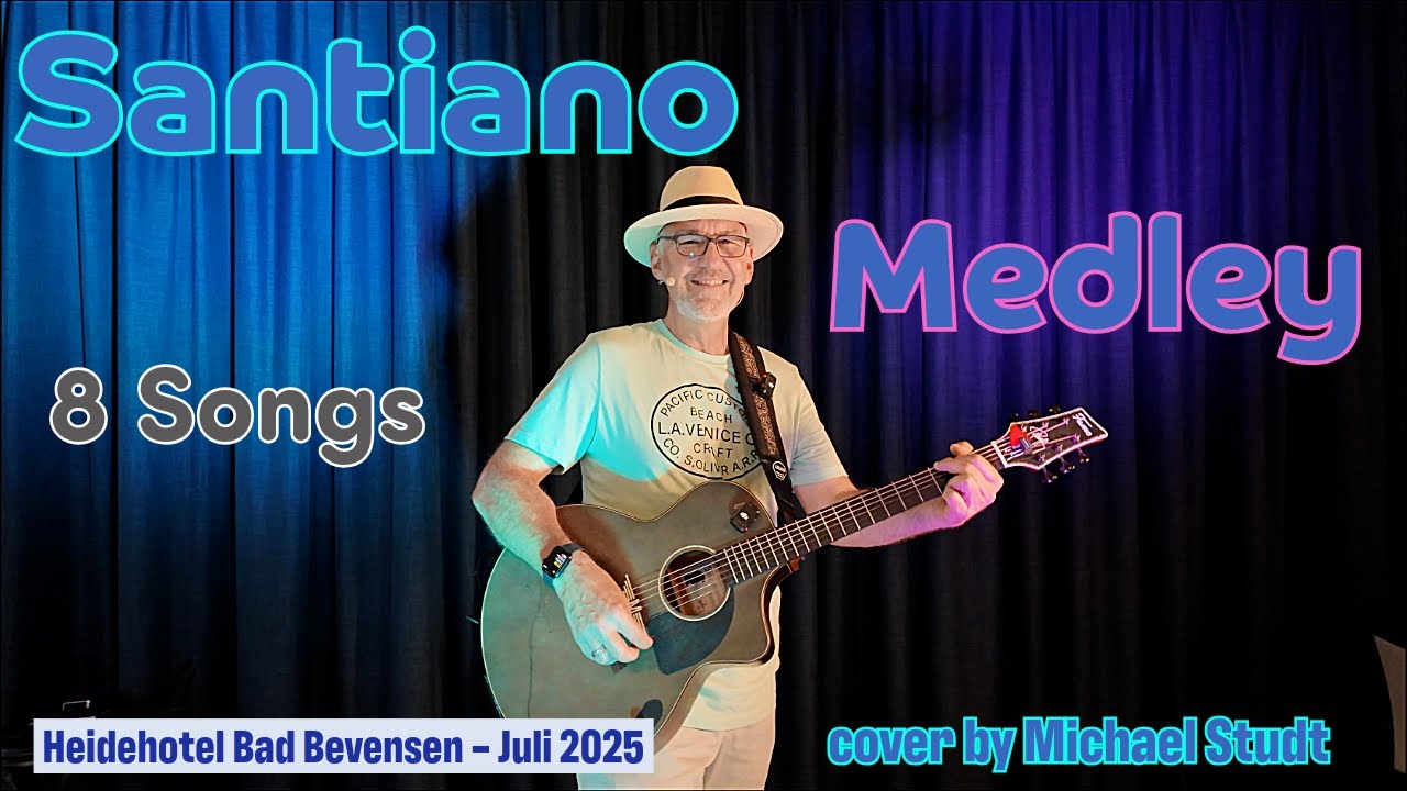 Santiano Medley ~ Michael Studt covert mit Gitarre OneManBand 🎤🎸🥁 Heidehotel Bad Bevensen 2025