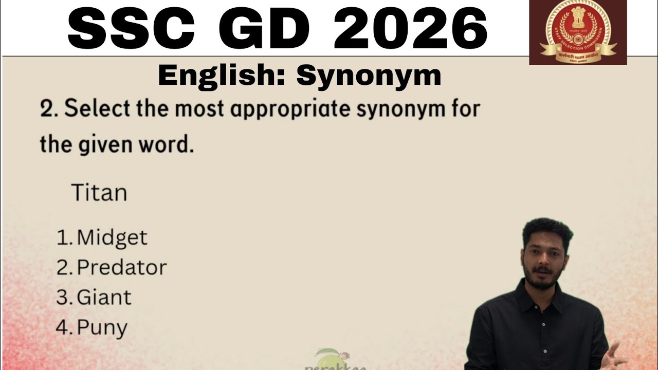 SSC GD English Synonym questions, top ssc english questions #ssc #gd #english #study #synonyms