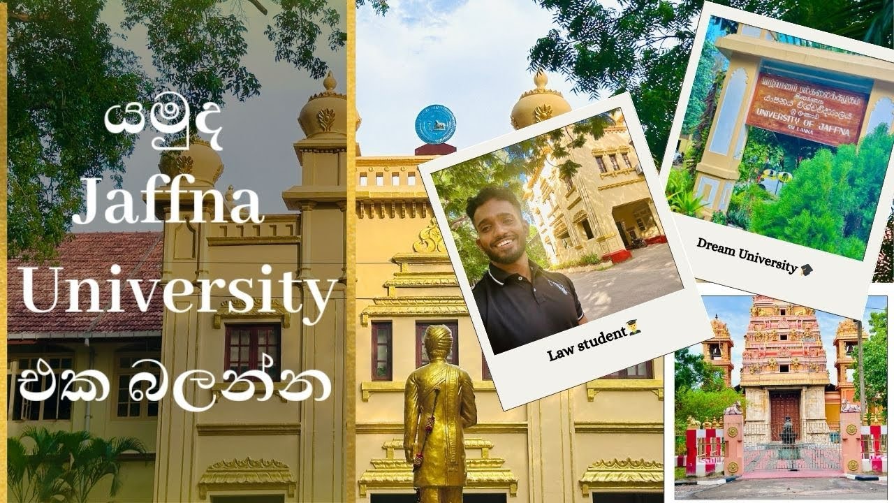 Jaffna University එක වටේ රවුමක් යමු🎓 | University of Jaffna