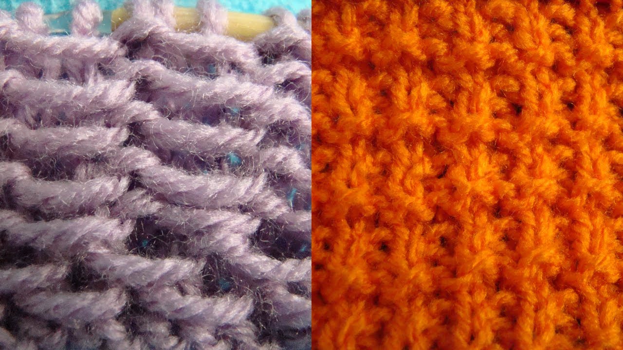 2 Easy & Elegant Stitch Patterns