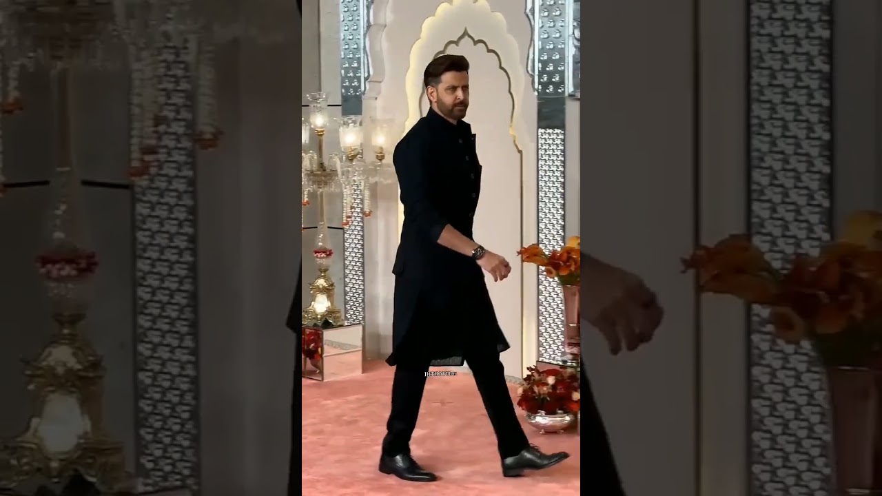 Rithik roshan Anant Ambani wedding new look outfit recreate/rithik roshan tauba outfit recreate