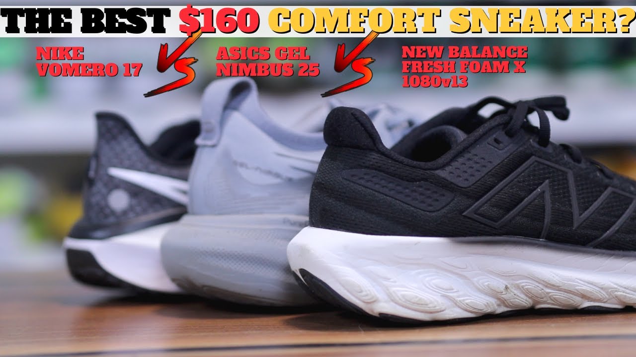 New Balance 1080v13 vs Nike Vomero 17 vs Asics Nimbus 25!