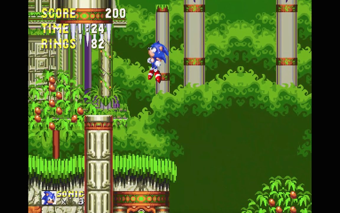 Sonic the Hedgehog 3 Complete: Marble Garden Zone Act 2 (Sonic) [1080 HD]