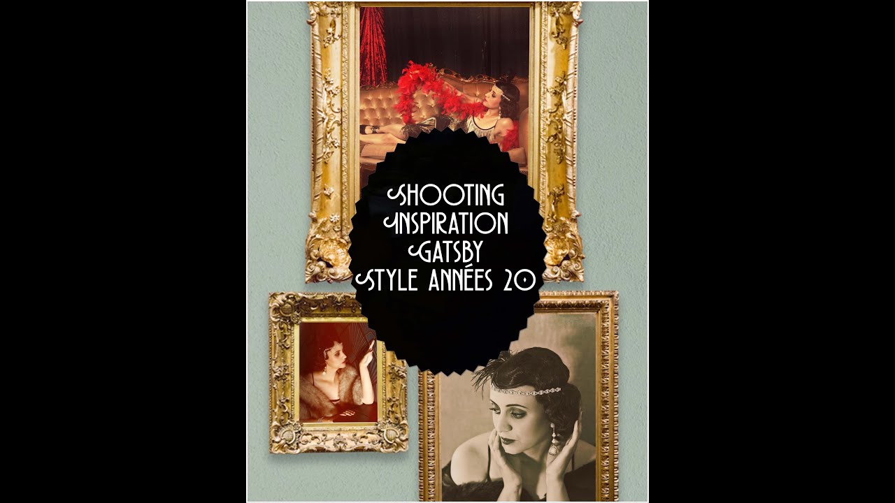 Backstage shooting photo Gatsby