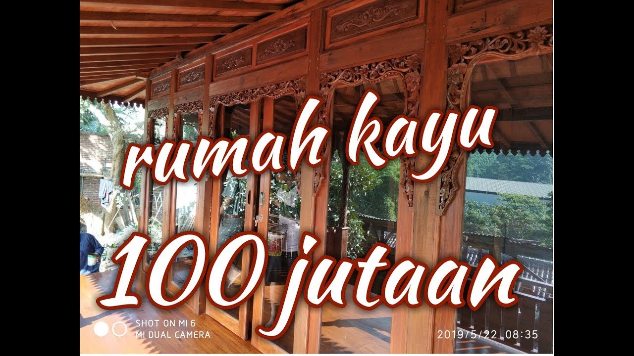 rumah kayu di bandung (rumah kayu antik/bekas)