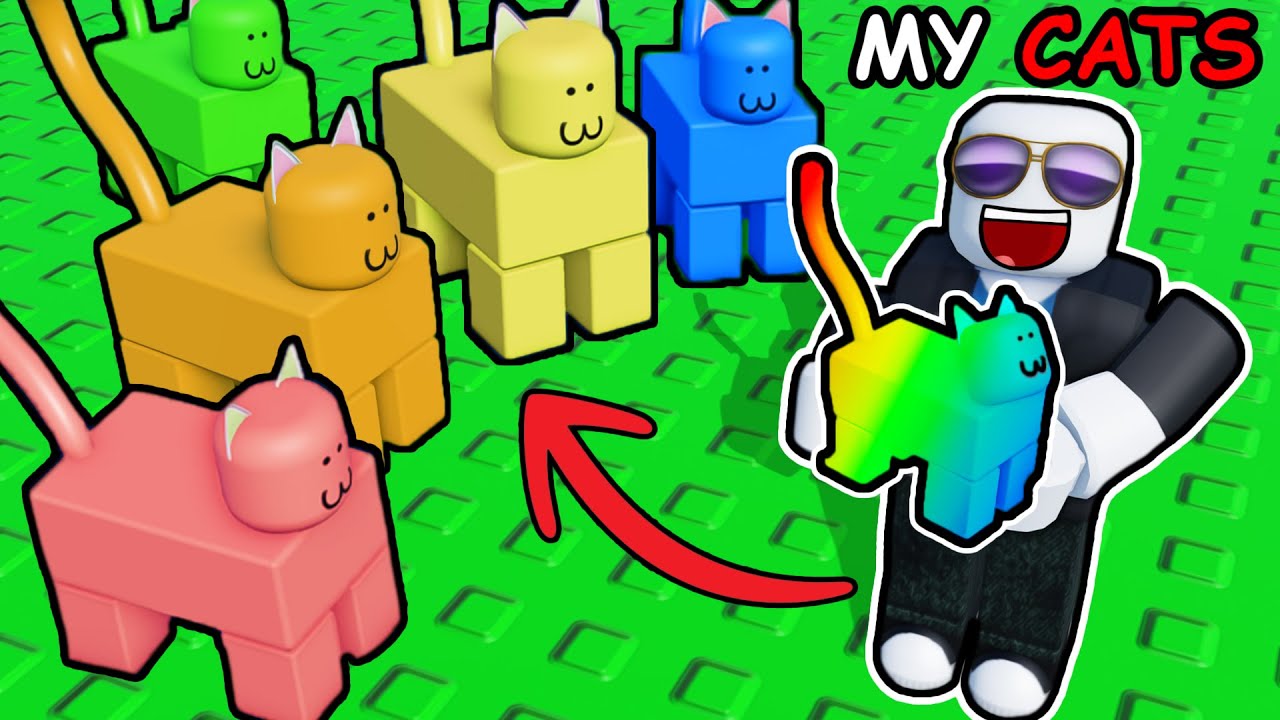 Adopting CATS to make MILLIONS in Roblox...