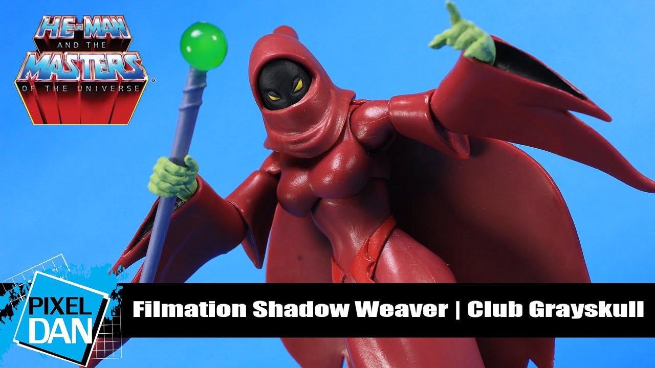 Filmaton Shadow Weaver | Masters of the Universe Club Grayskull Figure Review