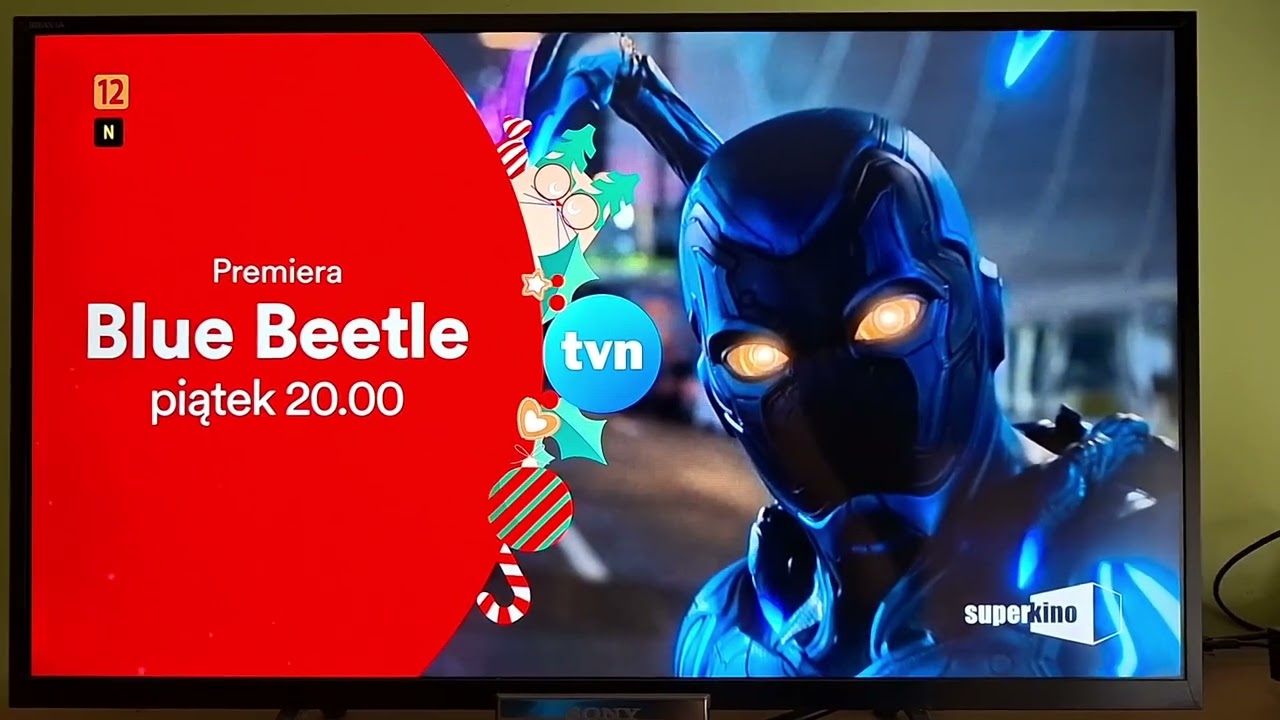 Jingiel OGŁOSZENIE NADAWCY TVN Zapowiedzi i przerywnik świąteczny Boże Narodzenie 2025