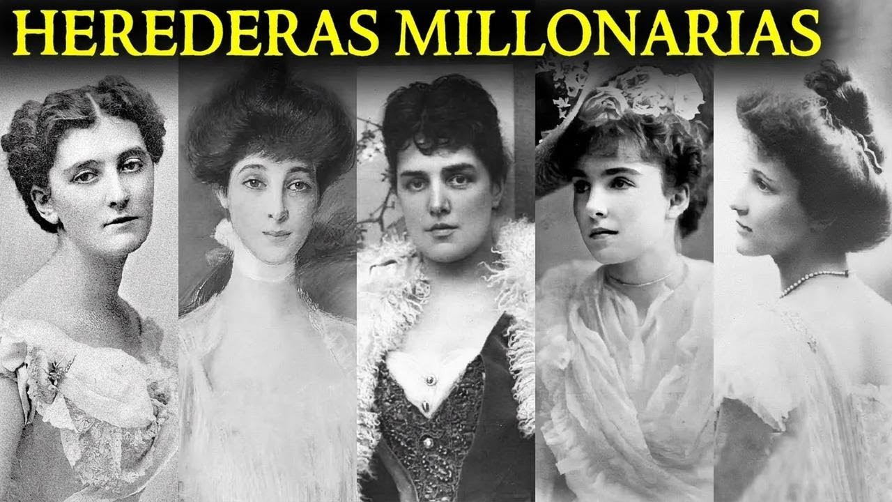 Los escándalos y tragedias de las princesas de la Era Dorada en Estados Unidos