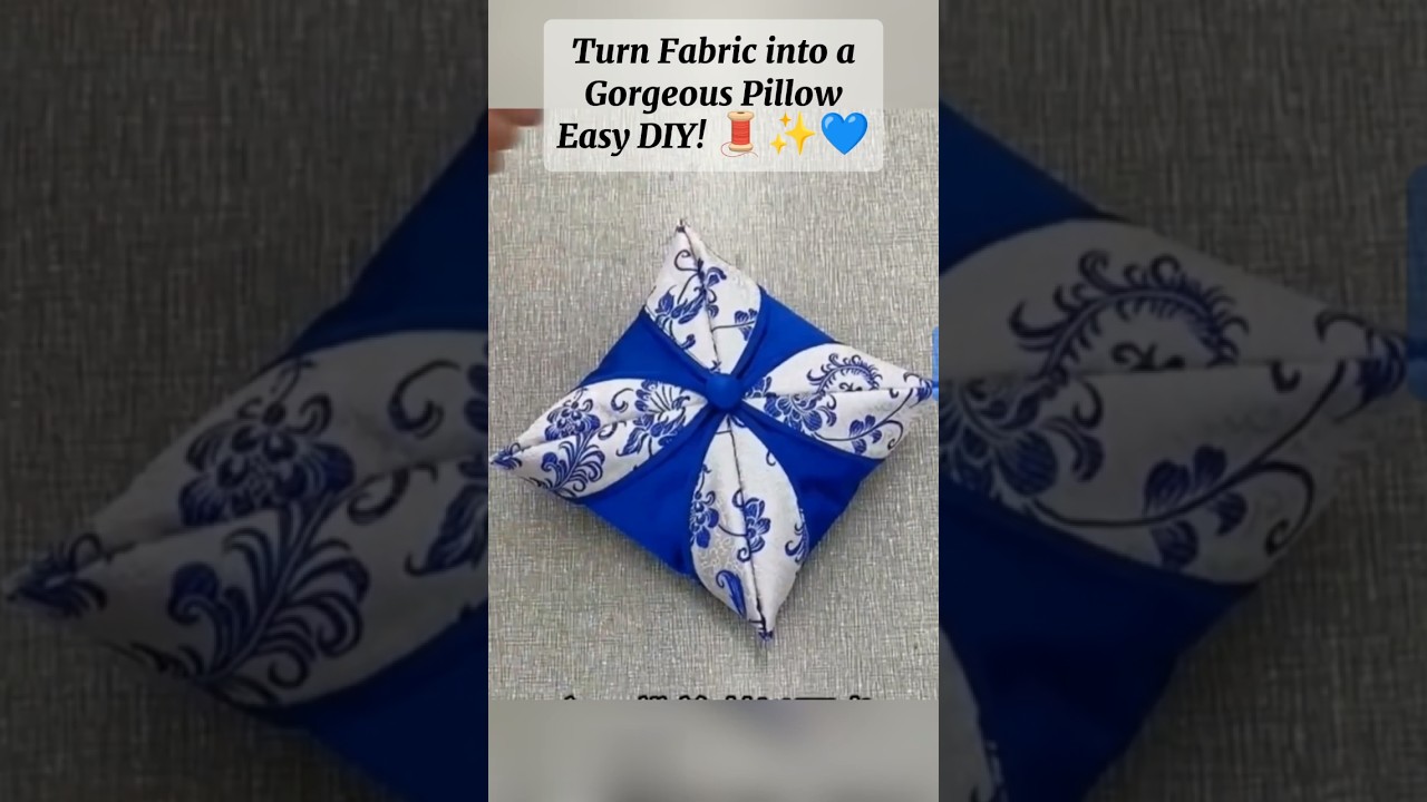 Flower pillow tutorial part 04|Flower pillow| Flower pillow cover making #pillowdesign #pillowcover