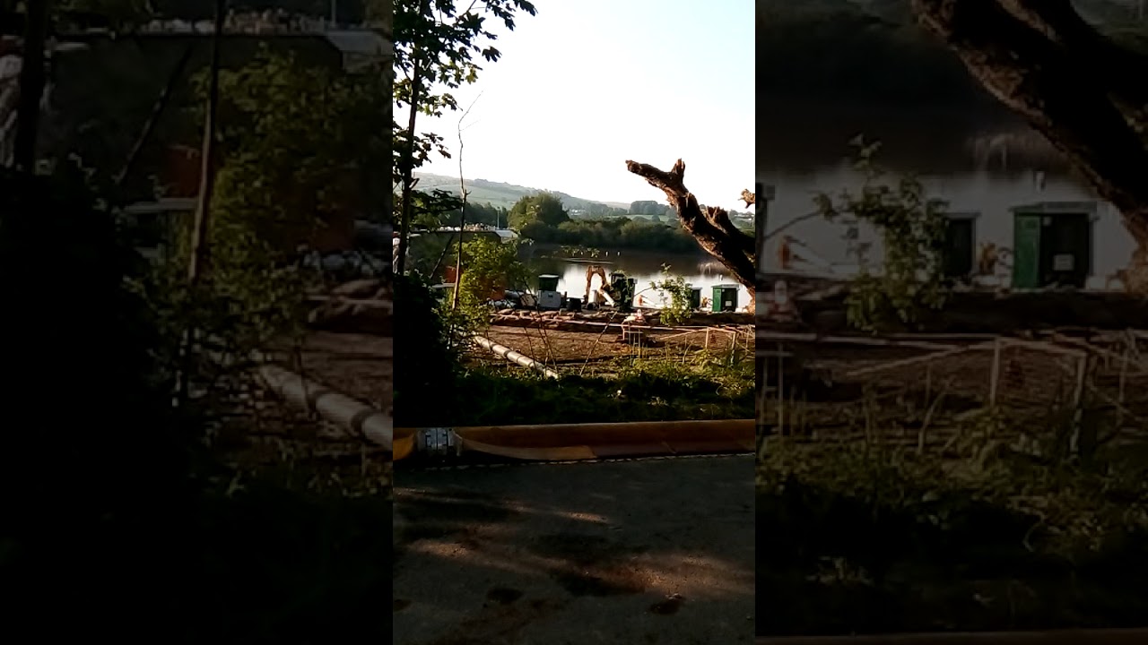 Whaley Bridge Dam:  4th August - Day 4