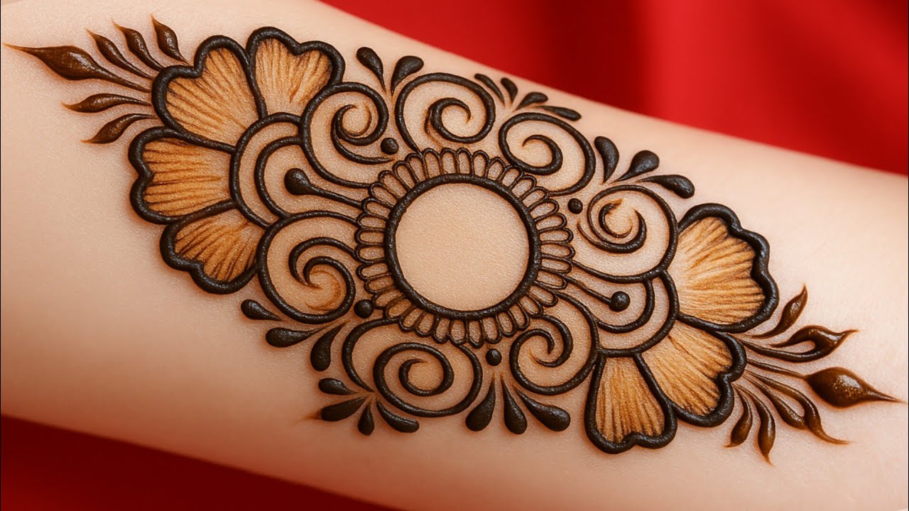 Very stylish mehndi design front hand || Simple mehndi design front hand || mehndi || mehandi