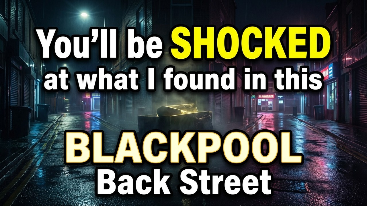 You are not going to believe what I found in this Blackpool back street !!