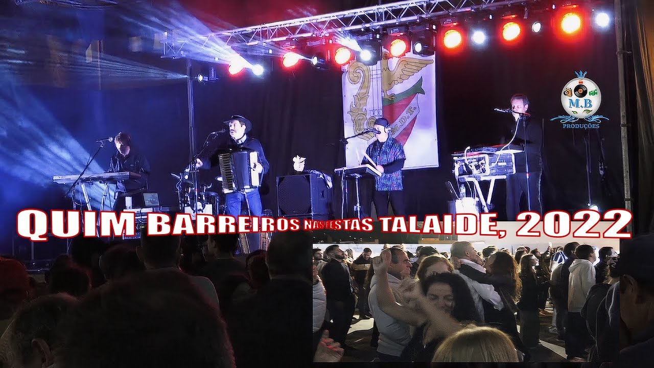 QUIM BARREIROS  AO VIVO EM TALAIDE, 2022