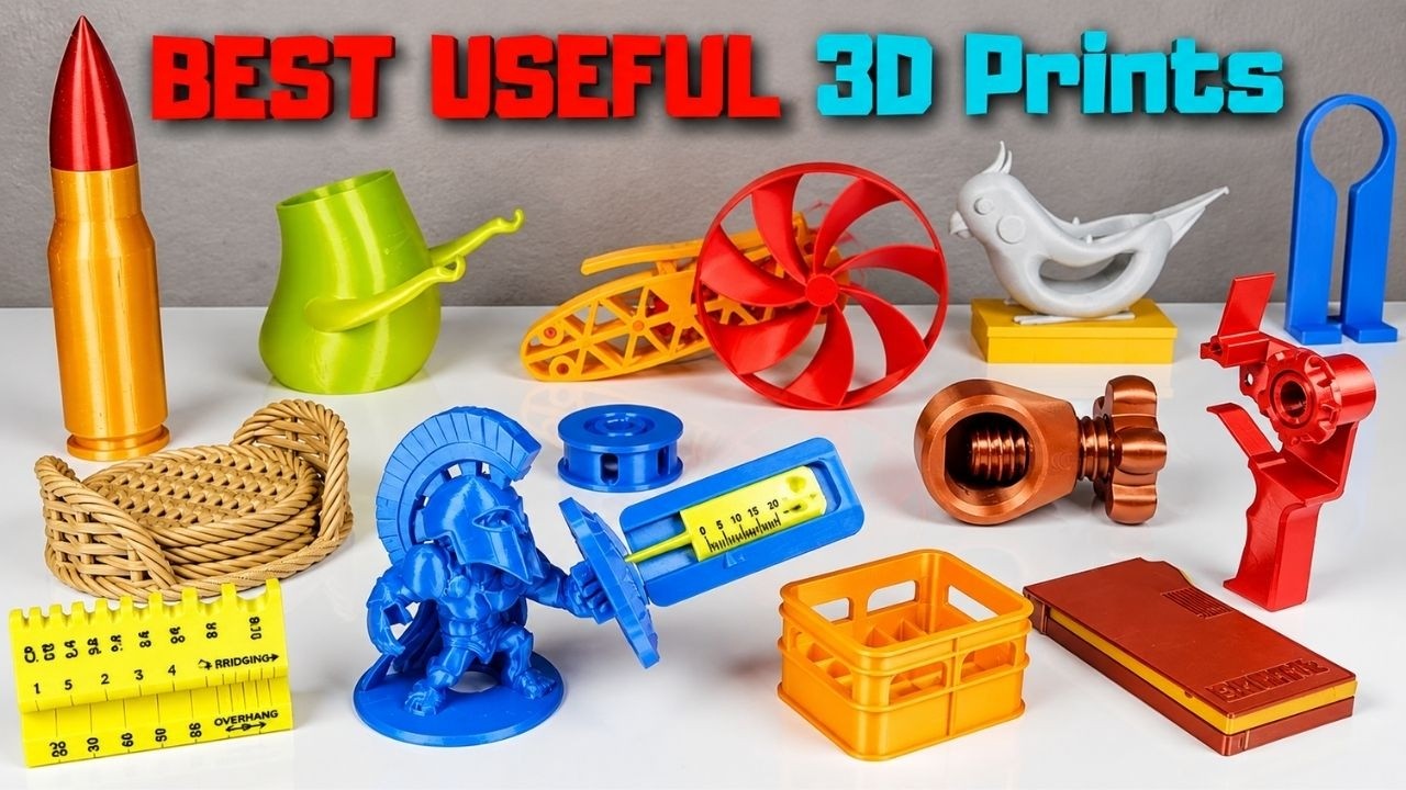 Top USEFUL Things to 3D Print| Best Practical 3D Prints of 2022