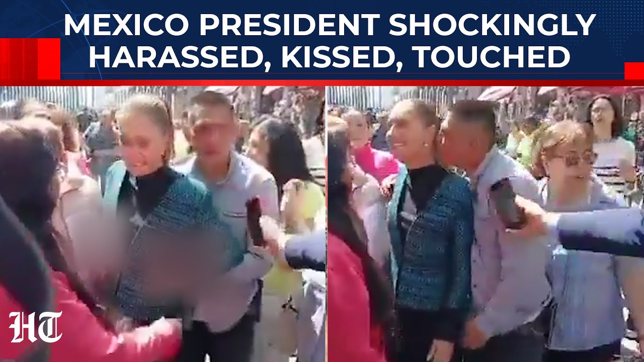 On Cam: Mexico President Shockingly Harassed, Kissed, Touched By Man In Public; This Happened Next&hellip;