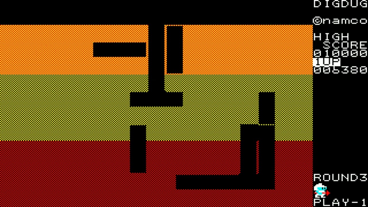 Dig-Dug for the Sharp X1(1983)