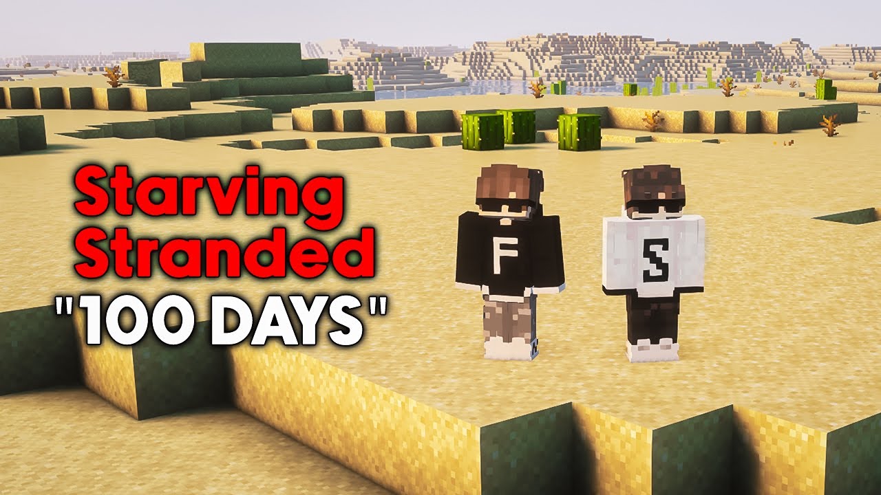 100 Days - DESERT ONLY WORLD in Minecraft Hardcore