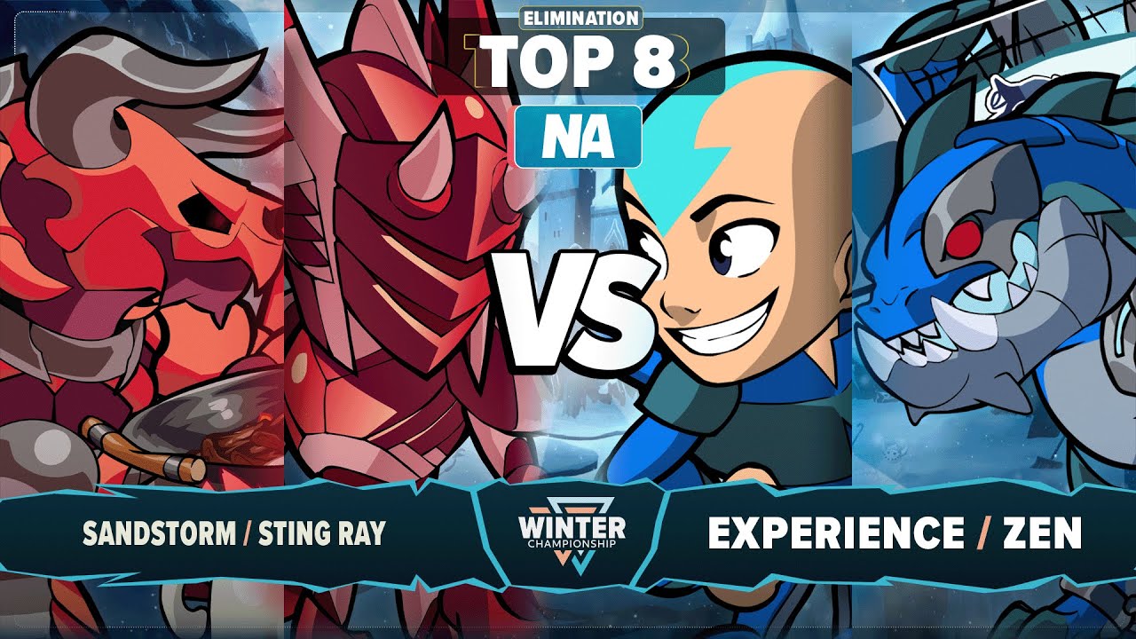 Experience & Zen vs Sandstorm & STING RAY - Elimination Top 8 - Winter Championship 2025 - NA 2v2