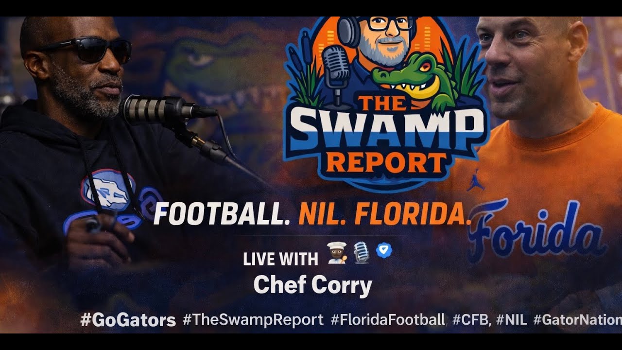 Chef Corry from Stadium and Gale Joins The Swamp Report Honest Talk on Florida Gator Football!!!!!!!