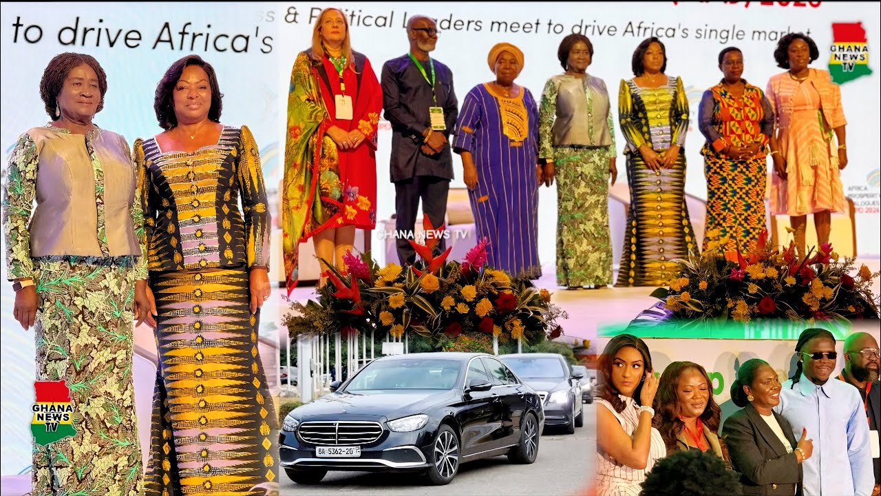 Veep Jane Naana Opoku arrive with Africa’s Most Powerful Women to Open Africa Prosperity Dialogue 26