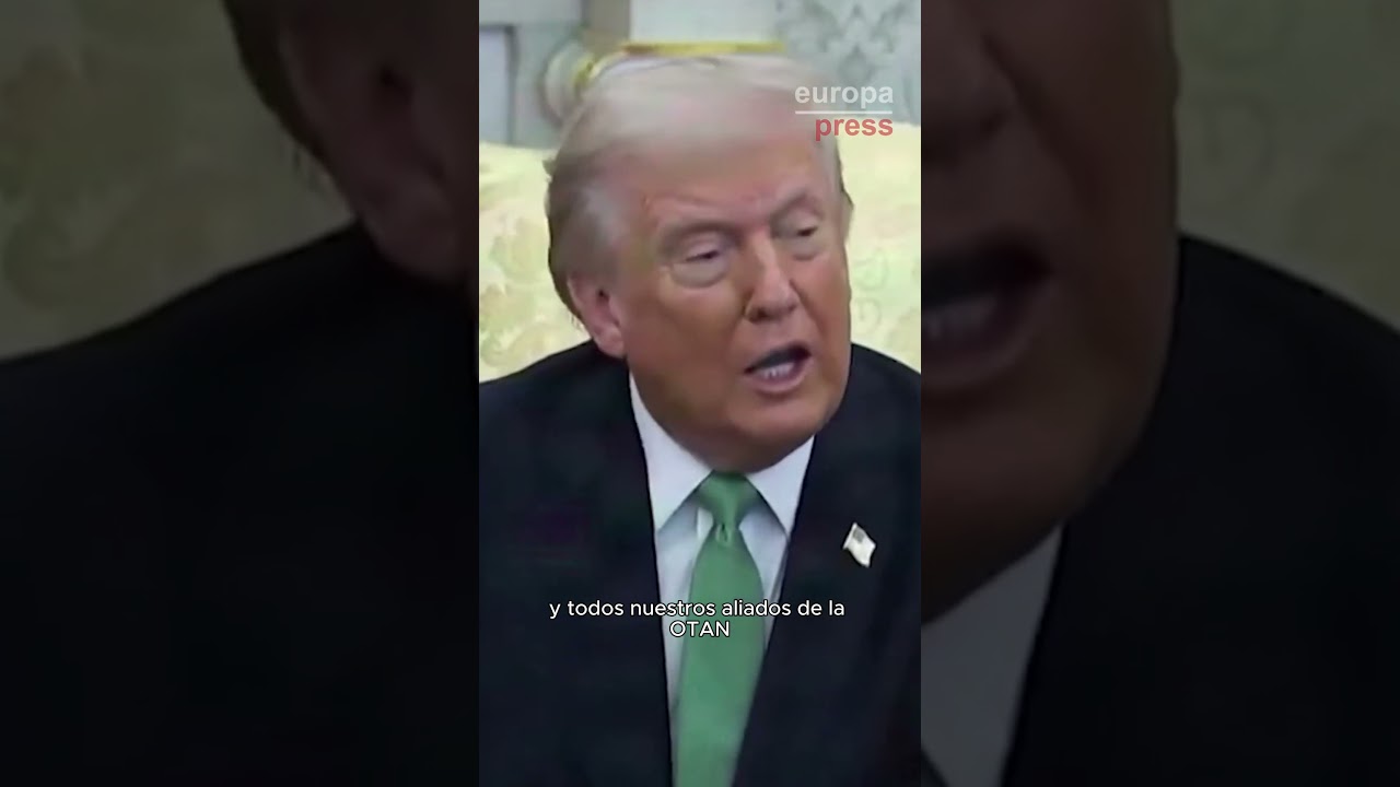 Trump critica a dirigentes europeos y socios de la OTAN por no 