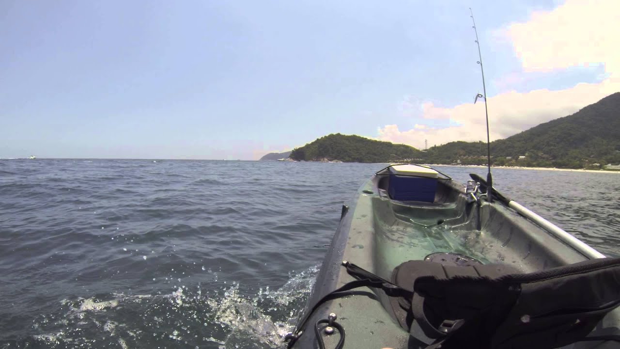 CAIAQUE BRUDDEN COM MOTOR ELETRICO NO MAR DE JUQUEHY