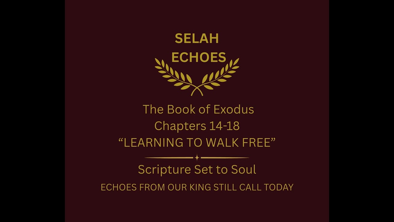EXODUS: VOL 3 - LEARNING TO WALK FEE - CHAPTERS 14-18 - SELAH ECHOES