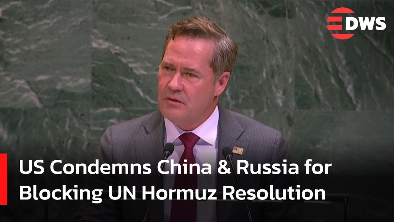 U.S. Slams China and Russia After UN Security Council Veto on Strait of Hormuz Resolution | AC15