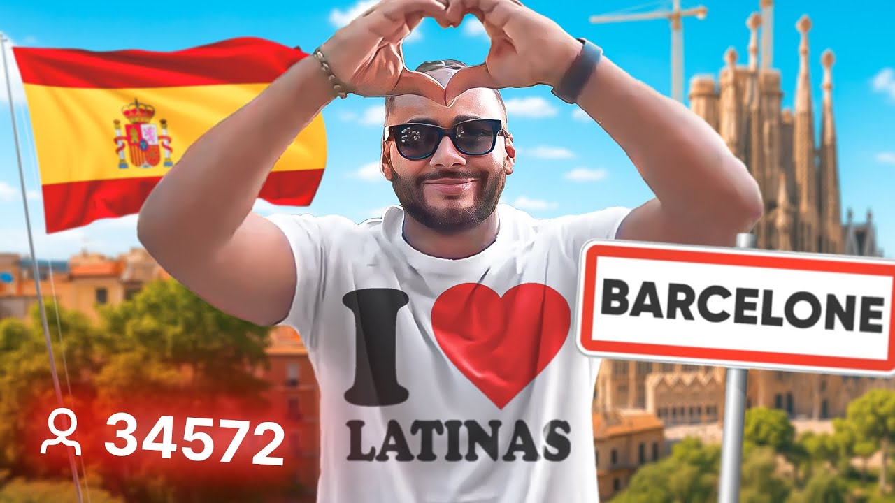 MA PREMI&Egrave;RE FOIS A BARCELONE (Live IRL)