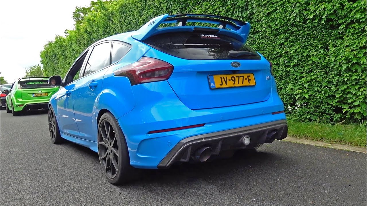 Modified Ford Focus RS MK3 LOUD Revs & More Exhaust Sounds!
