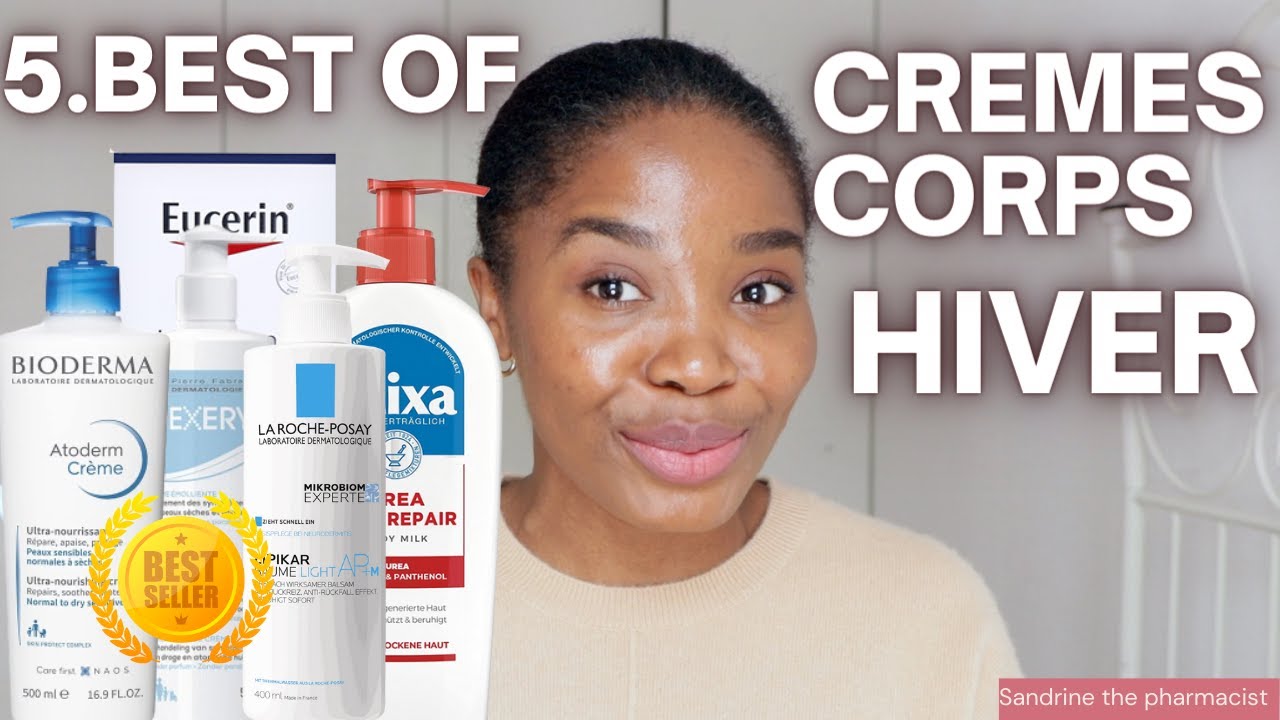 5. MEILLEURES CREMES HYDRATANTES POUR L HIVER MIXA LA ROCHE POSAY BIODERMA EUCERIN DEXCERYL