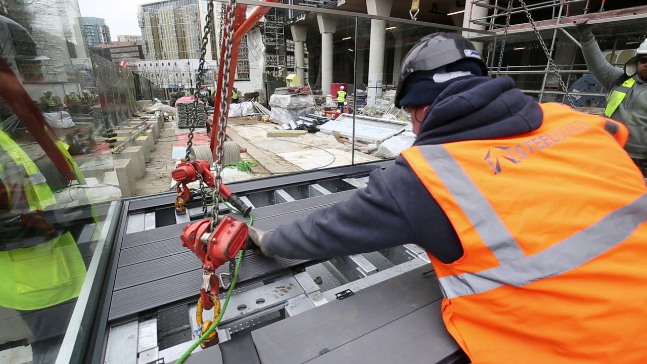 FlightDeck® slide-on/glide-on cantilever balcony system installation
