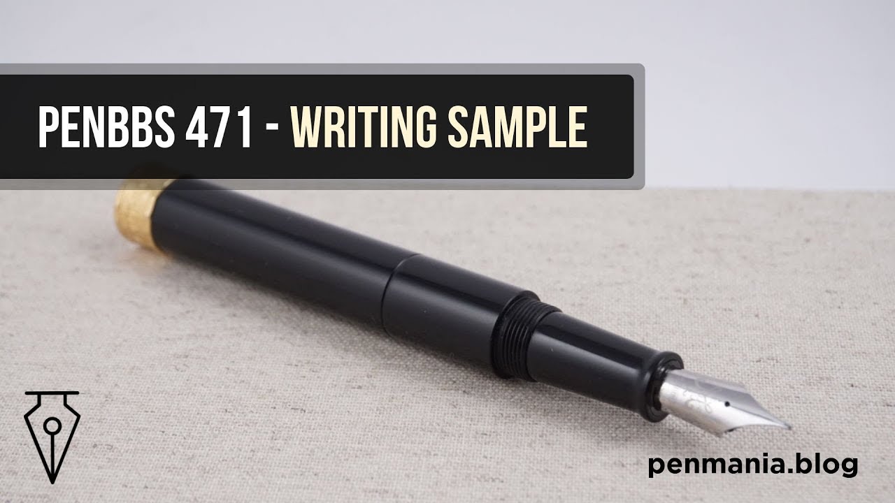 PenBBS 471 - Writing sample