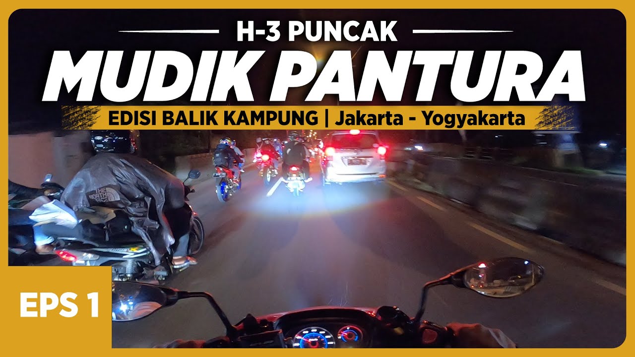 MUDIK MOTORAN JALUR PANTURA 2023 | Jakarta - Jogja | MSRG