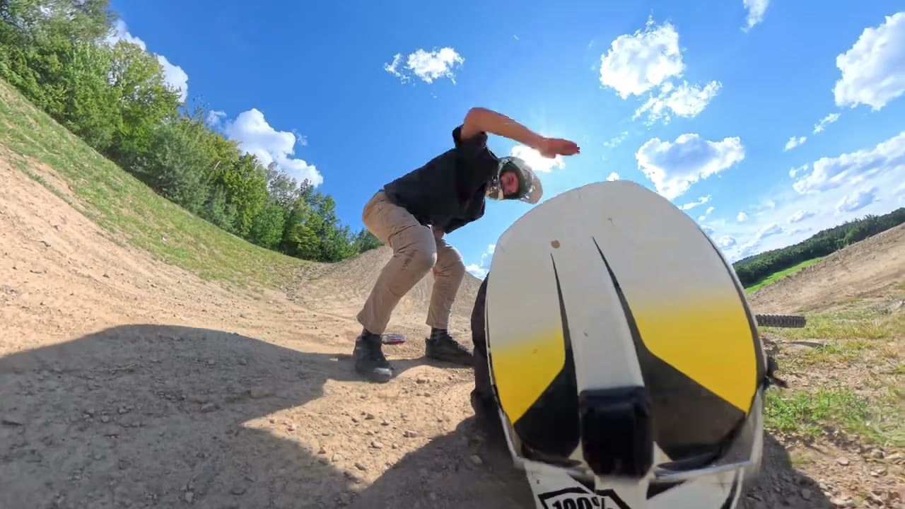 Heipark Huge Hugo  ….. crash that sends me to the hospital