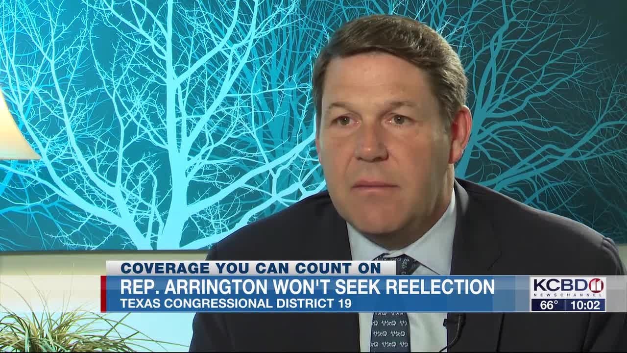Congressman Jodey Arrington reflects on service after nearly a decade in office