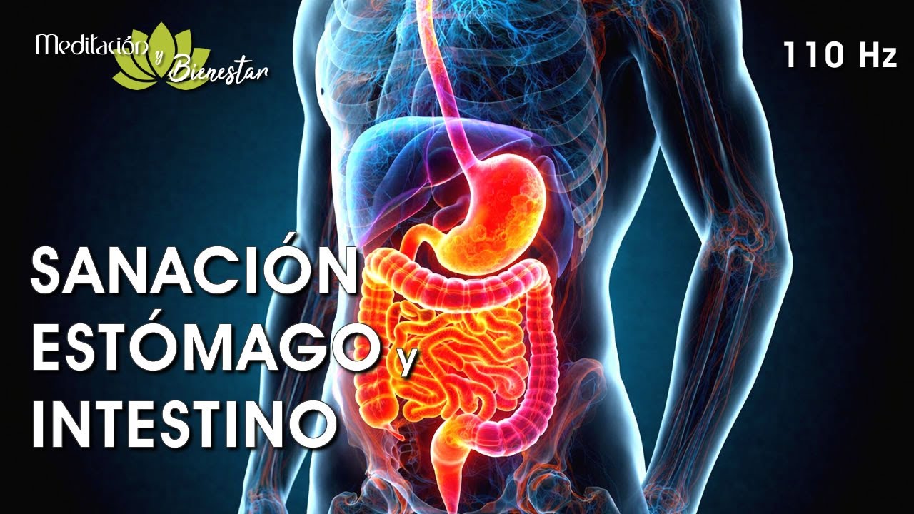 Frecuencia de Sanación Estómago y Intestino 110 Hz | Desbloqueo y Reequilibrio del Tercer Chakra
