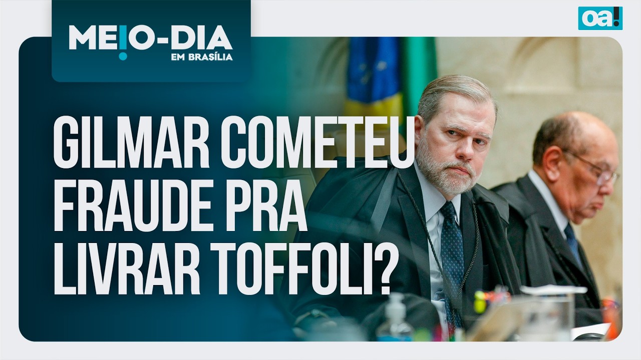 Gilmar cometeu fraude pra livrar Toffoli? | Meio-Dia em Brasília - 03/03/2026