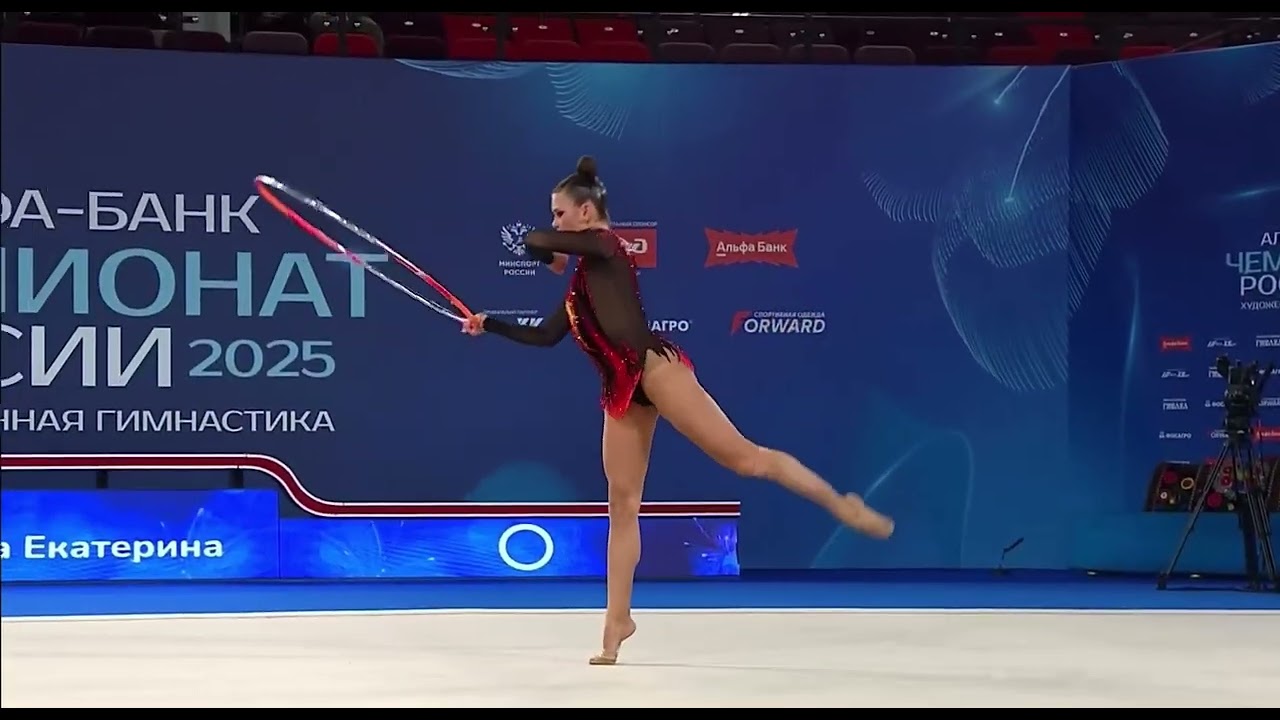 Ekaterina Sazonova hoop final 2025 🥉 28.30