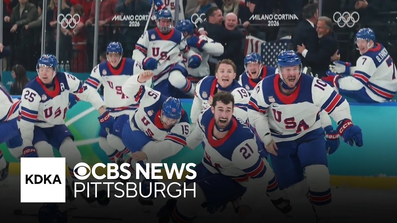 Pittsburgh fans celebrate historic win as Team USA earns gold medal over Canada