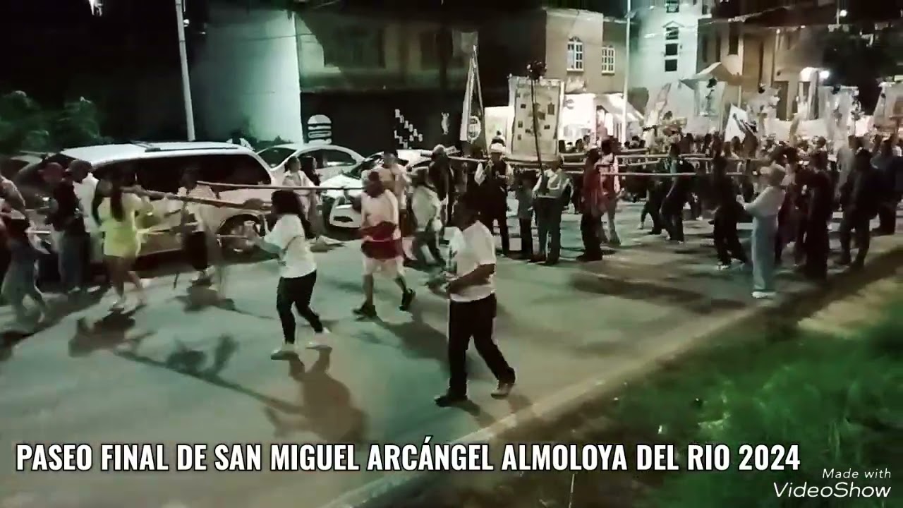 FINAL DE PASEO DE SAN MIGUEL ARCÁNGEL ALMOLOYA DEL RIO 2024