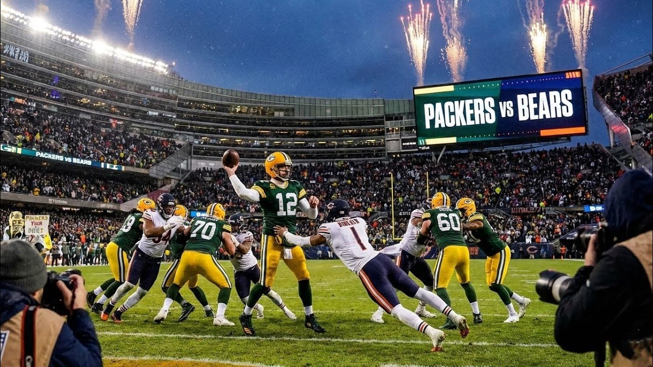 🔥 Packers 🟢 vs Bears 🐻 – The Rivalry That Never Dies! 🏈💥