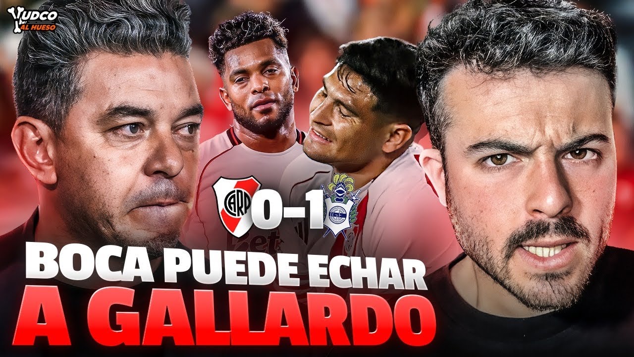 ¡DERROTA ESCANDALOSA: GALLARDO DEBE RENUNCIAR! 🔥 River PERDIÓ 1-0 vs Gimnasia y sumó OTRO PAPELÓN